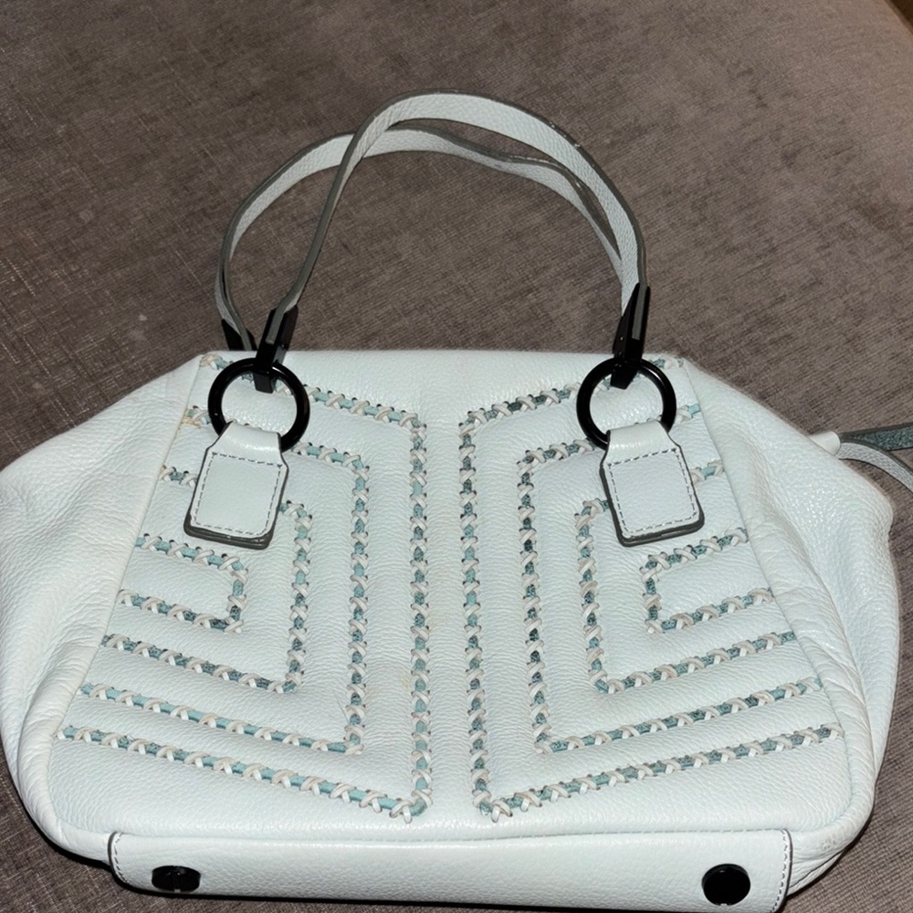 Foley and Corrina turquoise Handbag